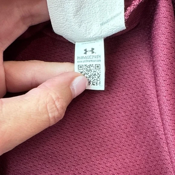 Under Armour Men's Tech Golf Polo Maroon, Size Medium - Picture 12 of 15